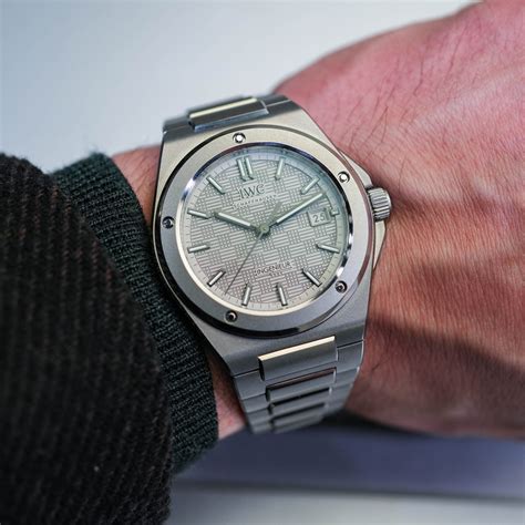 IWC ingenieur titanium watch